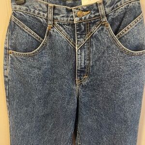 Vintage Classic Lawman Blue Straight Western Rodeo Leg Jeans Size 9 x 32 NWT